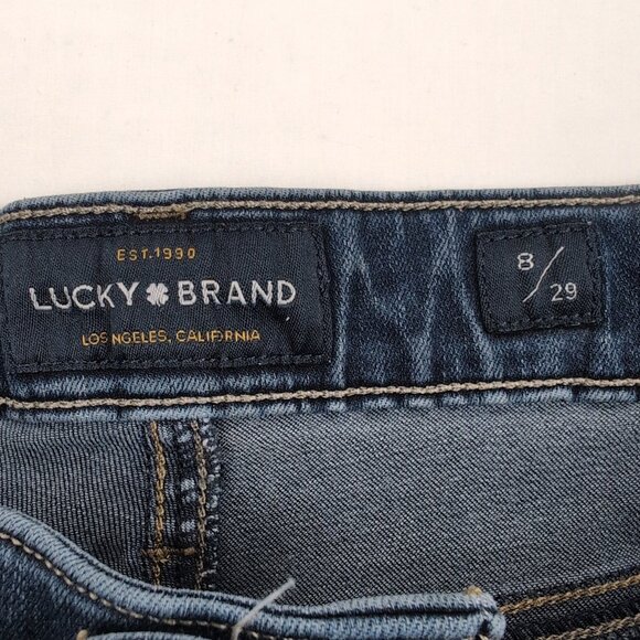 Lucky Brand Jeans Women's Blue AVA Legging Denim Jeans Style 7WP10009, Size 8/29 - Picture 5 of 10